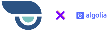 Webhook Simulator x Algolia Logo